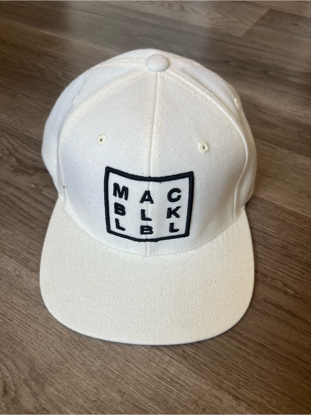 TobyMac BLK LBL cap. SnapBack.